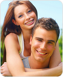 stock photo of a man and woman